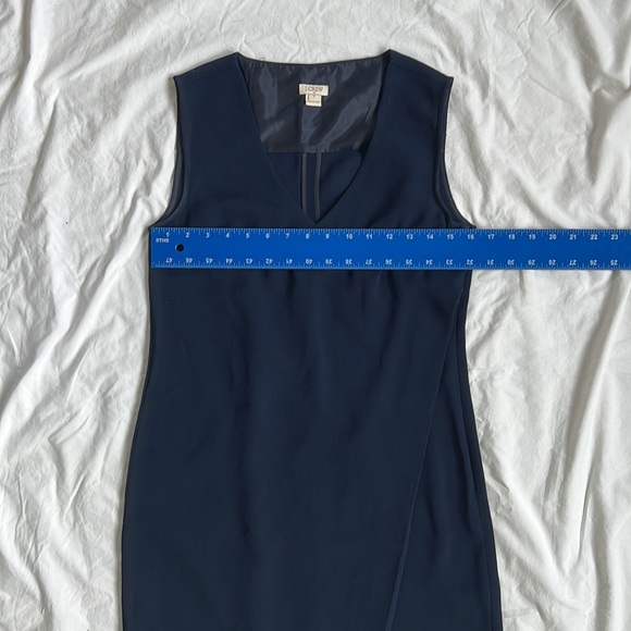 J Crew Navy Dress Size 0 - Picture 5 of 10